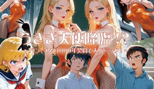 【2025-08-06発売】うさぎ大使降臨！？〜バニー（♂）1000年契約で大パニック！〜【d_642677】【真城の秘宝館】