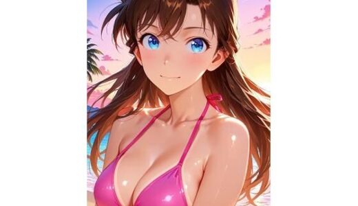 【2025-08-07発売】毛〇蘭  ピンク色のビキニでクンニされる【d_642891】【HIGMアート】