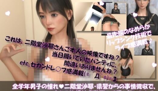 【2025-08-05発売】【△100●100】学業成績学年一位の二階堂沙耶・県警からの事情聴取で、自らの盗撮被害動画の確認を強いられる:Vol.R008『ブラの試着室でおっぱいとスカート内を盗撮されていた件』【d_645720】【Libido-Labo】