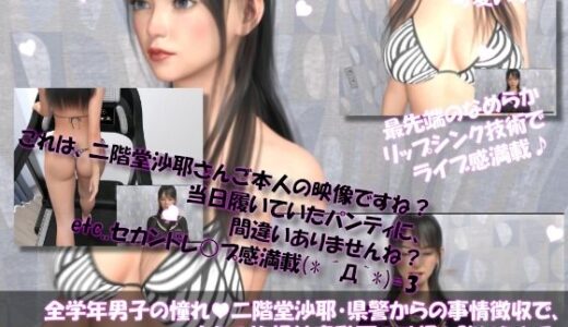 【2025-08-07発売】【△100●100】学業成績学年一位の二階堂沙耶・県警からの事情聴取で、自らの盗撮被害動画の確認を強いられる:Vol.R010『ビキニ水着の個人撮影を盗撮されていた件』【d_646803】【Libido-Labo】