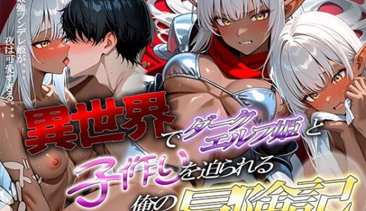 【2025-11-02発売】異世界でダークエルフ姫と子作りを迫られる俺の冒険記〜最強ツンデレ姫が夜は可愛すぎる〜【d_688289】【腰の寒梅】