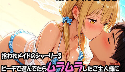 【2025-11-05発売】拾われメイドのシャーリー 3 ビーチで遊んでたらムラムラしたご主人様に孕ませる勢いでドスケベえっちされちゃうお話【d_689171】【えっちなメイド喫茶】