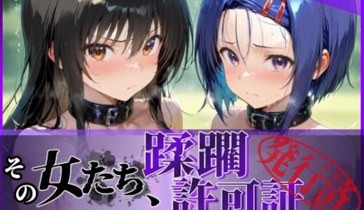 【2025-11-14発売】その女たち、蹂躙許可証発行済み -街の男たちに好き放題使われるヒロインCG集- 古●川唯＆西連寺●菜編【d_690704】【陥落工房】