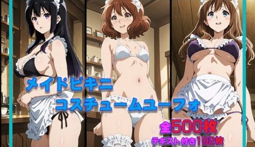 【2025-11-07発売】メイドビキニユーフォ【d_691148】【タカーノ】