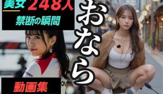 【2025-11-07発売】美女248人×禁断の瞬間〜おなら動画集〜【d_691346】【Nokishita】