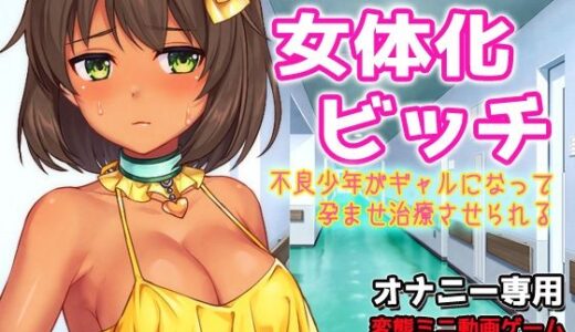【2025-11-14発売】女体化ビッチ〜不良少年がギャルになって孕ませ治療させられる〜Hシーン動画ゲーム【d_691898】【Hentai Girls】