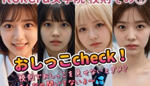 【2025-11-11発売】【Kokeru Girl】Kokeru女学院 校則その 1「おしっこcheck」【d_692722】【Kokeru Girl Project】