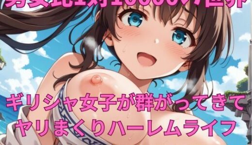 【2025-11-08発売】男女比1対10000の世界 ギリシャ女子とセックスし放題でちんぽが乾く暇もないヤリ放題ハーレムライフ！！【d_692898】【TailorFetiAI-Pix】