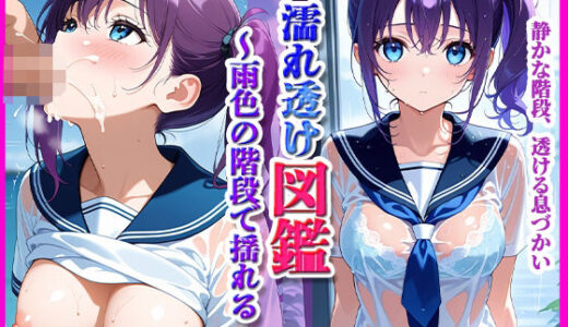 【2025-11-13発売】濡れ透け図鑑 〜雨色の階段で揺れる 〜【d_693037】【月夜にだけ許されること】