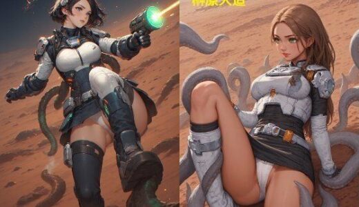 【2025-11-12発売】女性宇宙パイロット火星触手遭遇撃退パンチラ画像集【d_694782】【榊原大造】