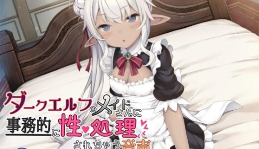【2025-11-04発売】ダークエルフのメイドさんに事務的に性処理されちゃう音声 ばいのーらる【d_696272】【なつのれん】