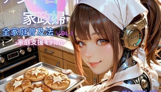 【2025-11-28発売】アンドロイド家政婦 全家庭普及法  Vol.01 ― 家庭支援モデルα ―【d_702231】【アオハル娘スタジオ】