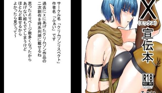 【2025-11-18発売】X宣伝本【d_703013】【クリムゾンリスペクト】