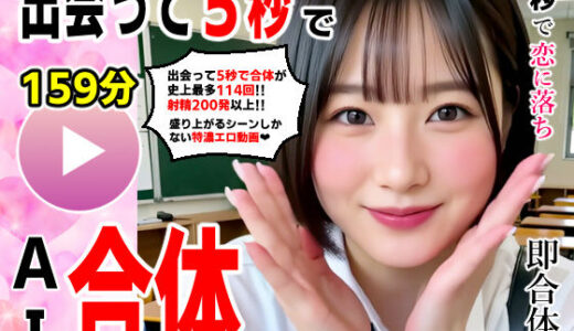 【2025-11-24発売】出会って5秒でAI合体 114連発【動画】 即ハメ中出し顔射【d_703776】【コメットパンチ】