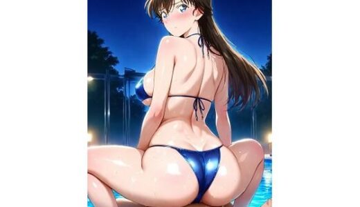 【2025-06-11発売】毛〇蘭  ナイトプールで騎乗位【d_601600】【HKMアート】