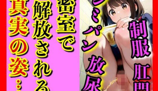 【2025-12-02発売】真昼の密室で、誰にも見られていないはずの成人女性が制服のまま和式便所で秘密を解放する、黄ばんだ下着に刻まれた痕跡と放尿の瞬間【d_700958】【ゼウス】