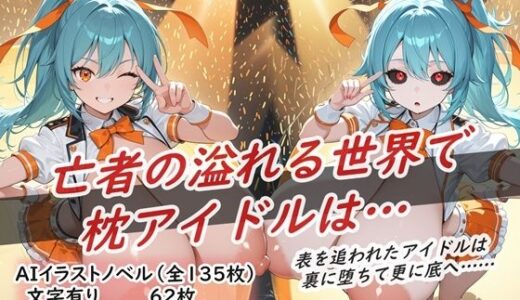 【2025-12-04発売】イラストノベル『亡者の溢れる世界で枕アイドルは…』【d_706350】【花祭真夏のAI工房】