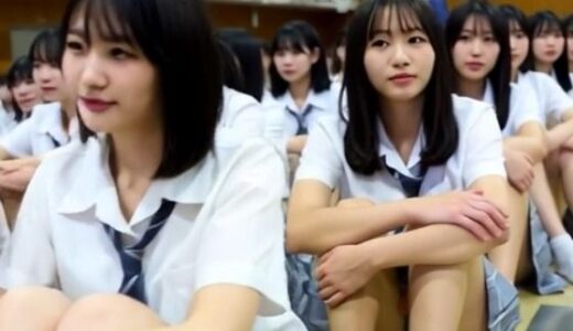 【2025-12-06発売】ローアングルカメラ 盗撮 全校集会 体育館 学生 制服少女 青春 日常【d_706762】【EIJapan】