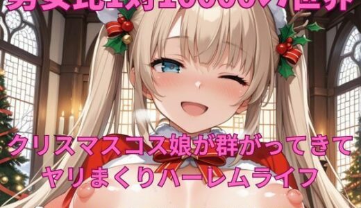 【2025-12-06発売】男女比1対10000の世界 クリスマスコス娘とセックスし放題でちんぽが乾く暇もないヤリ放題ハーレムライフ！！【d_707542】【TailorFetiAI-Pix】