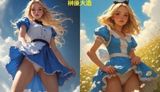 【2025-12-07発売】北風と太陽による不思議の国のアリスのパンチラ画像集【d_707770】【榊原大造】