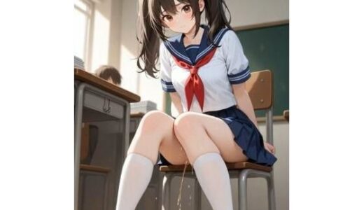 【2025-12-09発売】椅子に座った状態でおもらし【d_709315】【スクールおもらし】