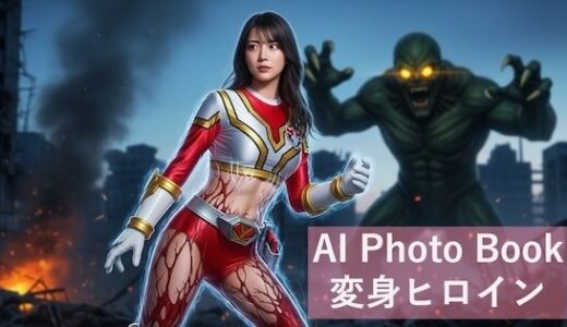 【2025-12-12発売】AI photo book 変身ヒロイン【d_709598】【AI_GravureArt】