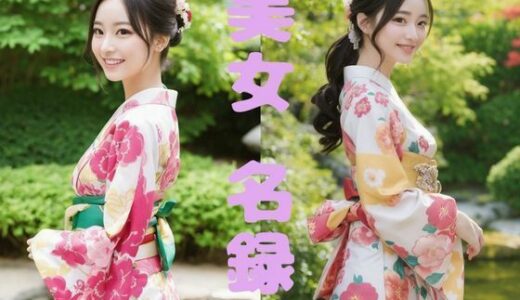 【2025-12-13発売】【美女名録】vol2.20  絢爛―振袖に咲く美―  150枚【AIグラビア写真集】【d_710927】【AI美女制作参謀本部4課】