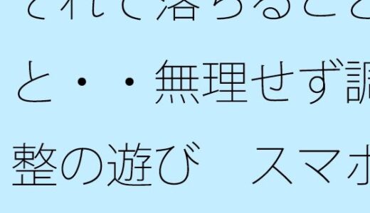 【2025-12-18発売】それで落ちることと・・無理せず調整の遊び  スマホの濃さで今がチカチカした時間反転に【d_713000】【サマールンルン】