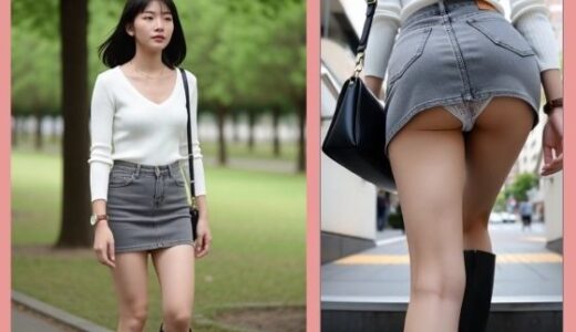 【2025-12-24発売】学生パンチラチラ【専門学校生陽菜】【d_713978】【AIアートグラビア】