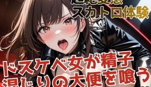 【2025-12-24発売】駅トイレで知り合ったドスケベ女が精子混じり大便を喰わせてもらう超絶変態スカトロ体験【d_715286】【夜の息抜き】