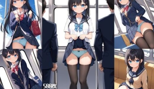 【2025-06-11発売】電車パンチラ【500枚】【d_586246】【女子高生】