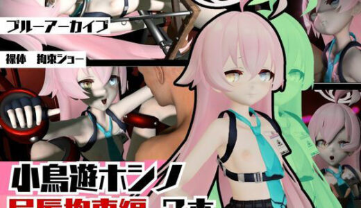 【2026-01-02発売】ブルーアーカイブの小鳥遊ホシノ生誕祭、誕生日ということで拘束調教動画2本セット！【d_635173】【異世界転生】