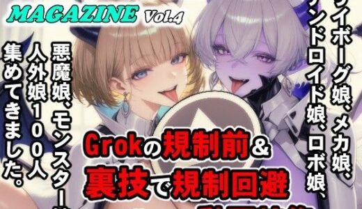 【2026-01-17発売】FEMALE CYBORG MAGAZINE Vol.4【d_690003】【さぼいっく軍団】