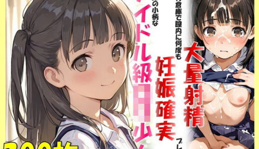 【2026-01-02発売】隣の席の小柄なアイドル級ロリ少女に、体育倉庫で膣内に何度も大量射精 妊娠確実プレイ【d_706797】【sexy人工智慧】