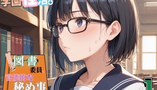 【2026-01-03発売】学園性活！図書委員と官能的な秘め事1【メガネ美少女の厳選CG350枚収録】【d_710673】【アオとハル】