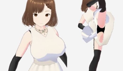 【2026-01-05発売】スカートの下にガーターストッキングを着たレディ（セリフなし  3DCGモデル  イラスト集）【d_715375】【アンリアルパイヤン】