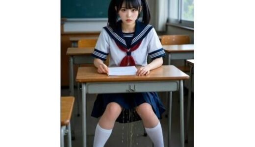 【2026-01-05発売】授業中におもらし（セーラー服）【d_715904】【スクールおもらし】