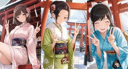 【2026-01-08発売】振り袖乱れ咲き（前編）【d_718060】【嶽中花屋】