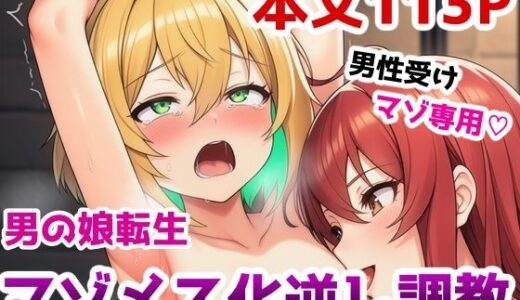 【2026-01-08発売】男の娘転生マゾメス化逆レ調教〜男の娘として異世界転生してしまい女性魔導士様の魔力タンク性奴○として逆レ○プされちゃう話【d_718147】【saltワークス】