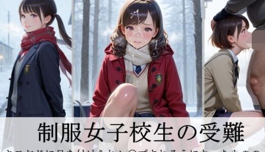 【2026-01-20発売】制服女子校生の受難   -キモおじに目を付けられ、レ〇プされそうになったものの 「抜き」を条件提示して貞操を守ることができた事案-【d_722542】【ふぁい】