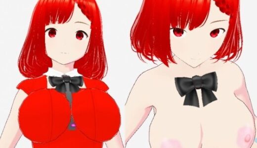 【2026-01-15発売】赤い美女（セリフなし  3DCGモデル  イラスト集）【d_723350】【アンリアルパイヤン】