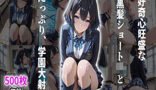 【2026-01-21発売】好奇心旺盛な黒髪ショートJKとたっぷり学園プレイ【d_723955】【JKBOX】