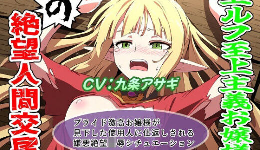 【2026-01-24発売】エルフ至上主義お嬢様の絶望人間交尾【d_724826】【おにぎり本舗】