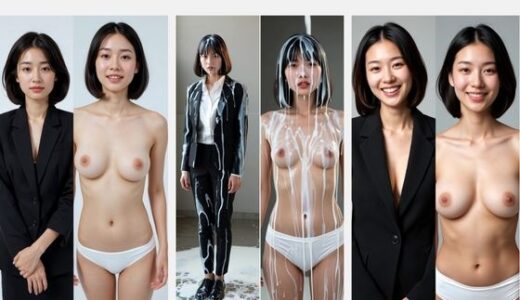 【2026-02-03発売】Fluid Dreamsパンツスーツとその内面に宿る美学【d_720193】【FacialDreams】