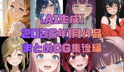 【2026-02-05発売】【AI生成】2026年1月作品まとめCG集後編【d_728995】【いちはち】